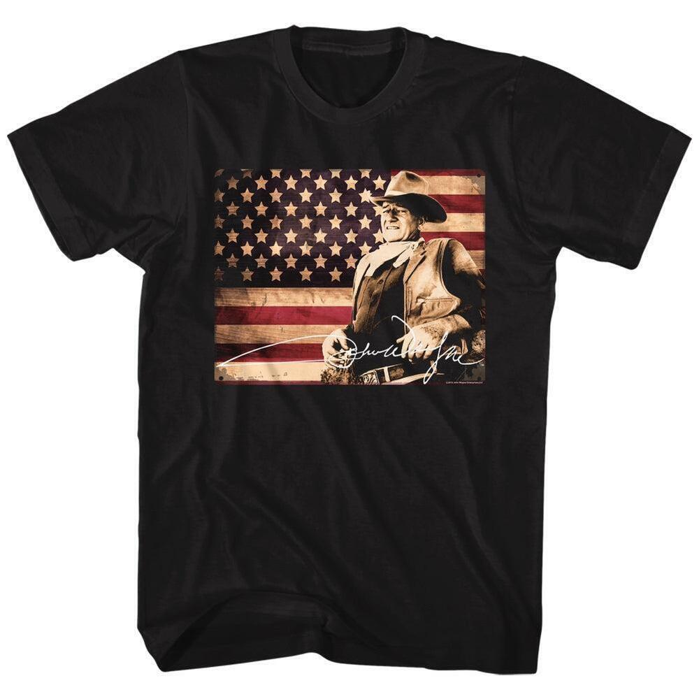 John Wayne Tin Sign T Shirt